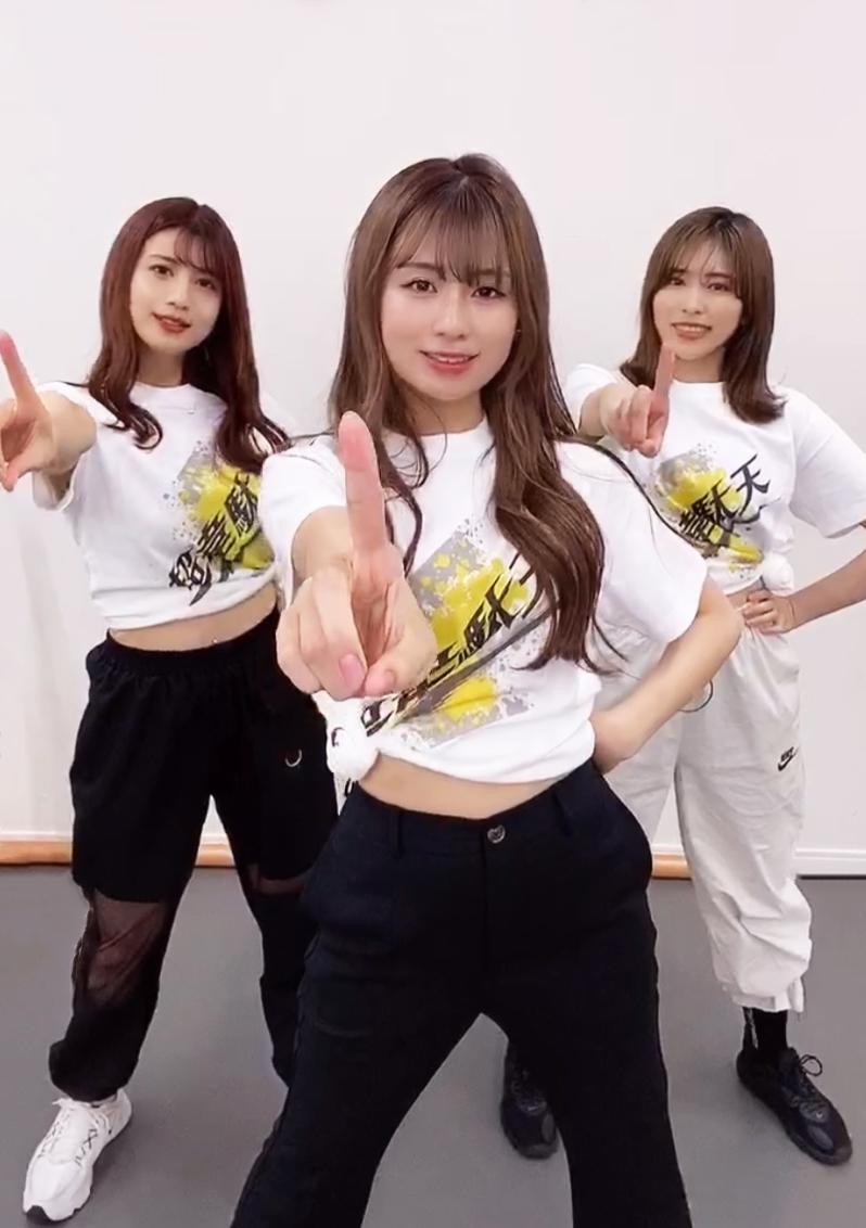 TikTokで搭載曲のオリジナルダンス公開